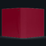 Burgundy Binder<br><div class="desc">Burgundy is a deep, rich colour that blends dark red with undertones of purple and sometimes brown. It is often described as sophisticated, luxurious, and warm, similar to the colour of red wine from the Burgundy region of France. Characteristics Hue: A purplish-red or reddish-purple that is darker and warmer than...</div>
