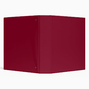Burgundy Binder