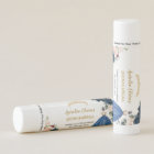 Burgundy Blue Blush Floral Quinceañera Princess