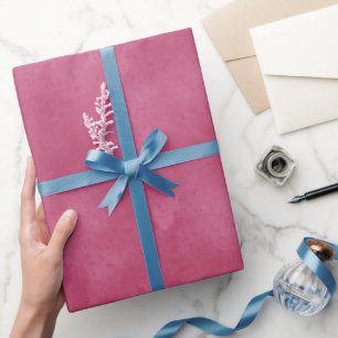 Burgundy Blush  Wrapping Paper