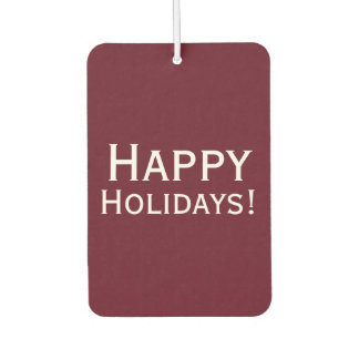Burgundy Bold Holiday Colour Scented Air Freshener