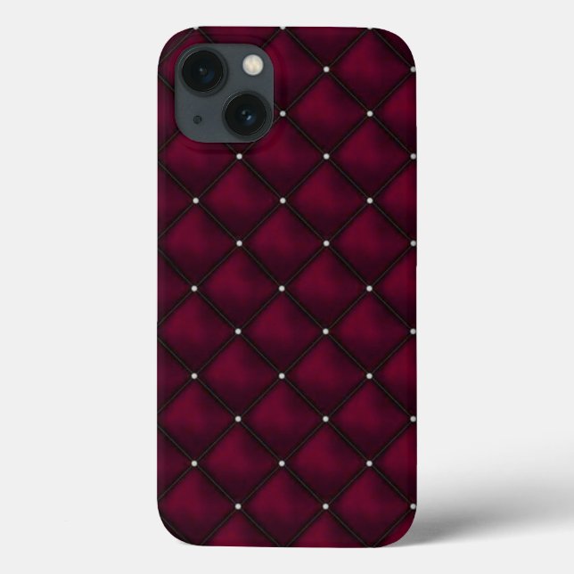 Burgundy  Case-Mate iPhone Case (Back)