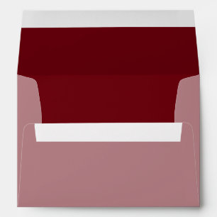 Burgundy Colour Decor Background Customize it Envelopes