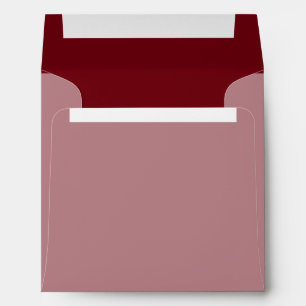 Burgundy Colour Decor Background Customize it Envelopes