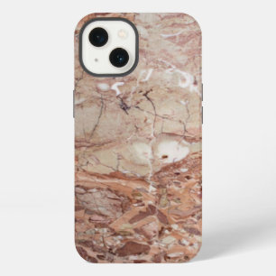 Burgundy Crimson Stoney Pebble Marble finish iPhone 13 Case