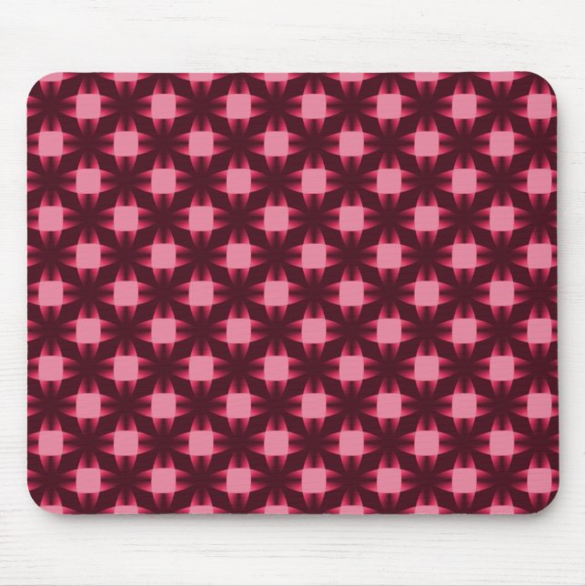 Burgundy Daring Discs Mousepad (Front)