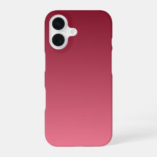 Burgundy Fade iPhone 16 Case