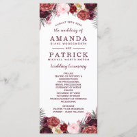 Burgundy Fall Marsala Blush Peony Programmes de ma