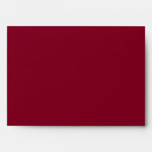 Burgundy Floral boho Envelope