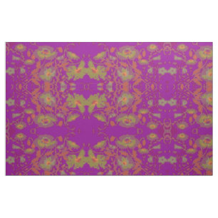Burgundy Floral Field Fabric 