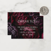 burgundy floral wedding design featuring rich wine