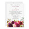 Burgundy Flowers Floral Elegant Summer Wedding