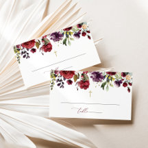 Burgundy Flowers, Pink Flowers, Floral Baptism