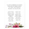 Burgundy Flowers School Class Reunion Memorial