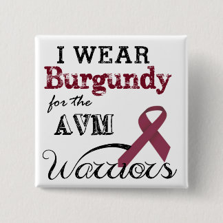 Burgundy for AVM Warriors 2 Inch Square Button