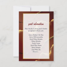 🤵 Burgundy Gold Elegant Inky Abstract Wedding