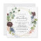 Burgundy Gold Geometric 50th Wedding Anniversary
