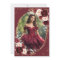 Burgundy Gold Quinceañera Flowers Butterfly Photo