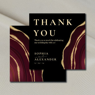 Burgundy golden marble 