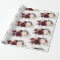 Burgundy Ivory White Floral Greenery 