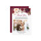 Burgundy Marsala Floral Wedding Photo Thank You