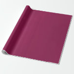 Burgundy - Marsala Watercolor Wrapping Paper<br><div class="desc">Burgundy red watercolor wash wrapping paper.</div>