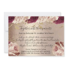 Burgundy Marsala Wedding Rose Gold Roses Pink