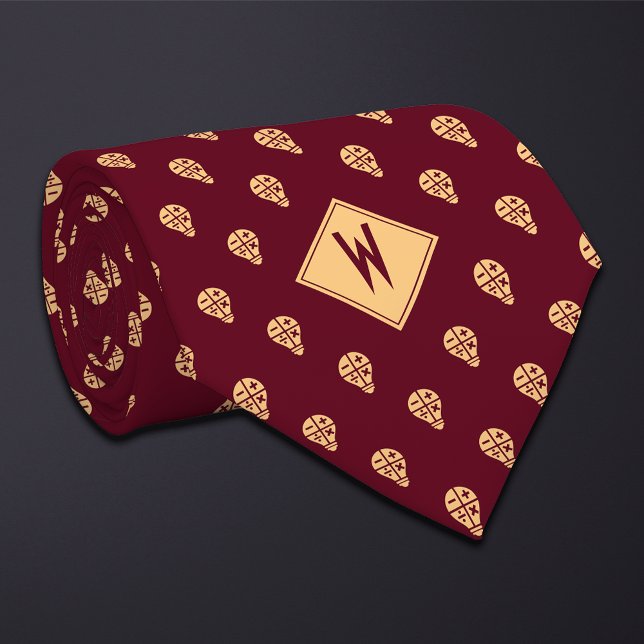 Burgundy Math Teacher Arithmetic Tie (Creator Uploaded)