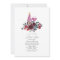 Burgundy & Navy  Floral Wine Tasting Bridal Shower