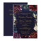 Burgundy Navy Gold Garden Wedding