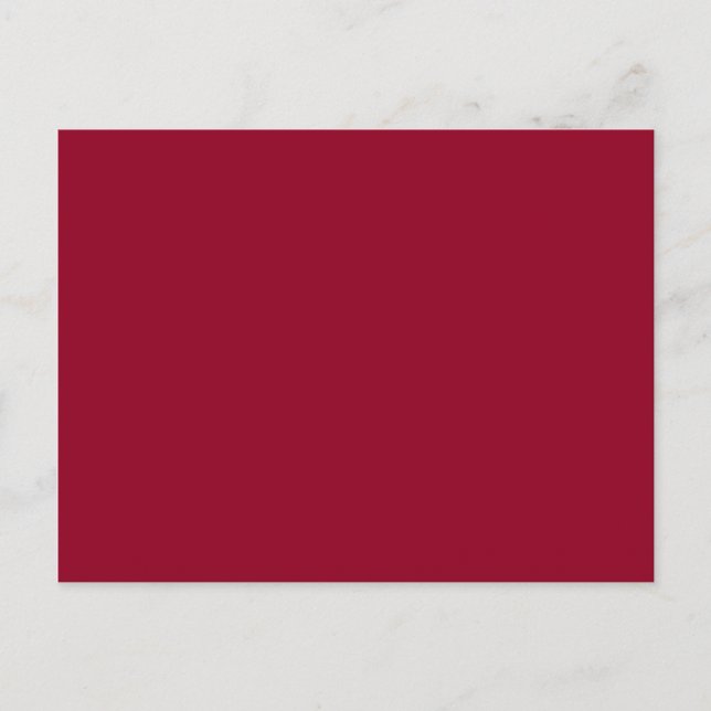 Burgundy Postcard (Front)