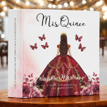 Burgundy Quinceanera Photo Album and Planner Binder<br><div class="desc">Capture every moment of your special day with the Burgundy Quinceañera Photo Album and Planner 3-Ring Binder. Designed in rich burgundy with elegant details, this binder is both a keepsake and an essential planning tool. Use it to organize guest lists, timelines, and all your quinceañera details, while also preserving photos...</div>