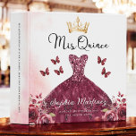 Burgundy Quinceanera Photo Album and Planner Binder<br><div class="desc">Capture every moment of your special day with the Burgundy Quinceañera Photo Album and Planner 3-Ring Binder. Designed in rich burgundy with elegant details, this binder is both a keepsake and an essential planning tool. Use it to organize guest lists, timelines, and all your quinceañera details, while also preserving photos...</div>