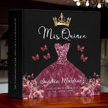 Burgundy Quinceanera Photo Album and Planner Binder<br><div class="desc">Capture every moment of your special day with the Burgundy Quinceañera Photo Album and Planner 3-Ring Binder. Designed in rich burgundy with elegant details, this binder is both a keepsake and an essential planning tool. Use it to organize guest lists, timelines, and all your quinceañera details, while also preserving photos...</div>