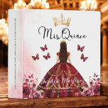 Burgundy Quinceanera Photo Album and Planner Binder<br><div class="desc">Capture every moment of your special day with the Burgundy Quinceañera Photo Album and Planner 3-Ring Binder. Designed in rich burgundy with elegant details, this binder is both a keepsake and an essential planning tool. Use it to organize guest lists, timelines, and all your quinceañera details, while also preserving photos...</div>