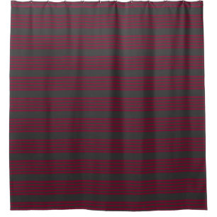 Burgundy red and charcoal five stripe pattern