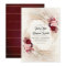 Burgundy Red and Pink Floral Pampas Grass Wedding