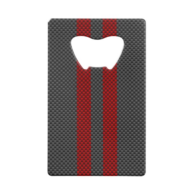 Burgundy Red Carbon Style Racing (Dos)