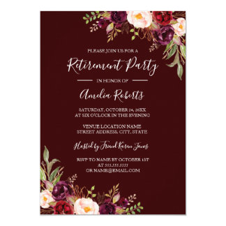 retirement party announcements