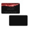 Burgundy Red Sparkly Diamond Glitter Glam  Black