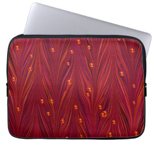 Burgundy Red Wine Pearl Laptop Sleeve