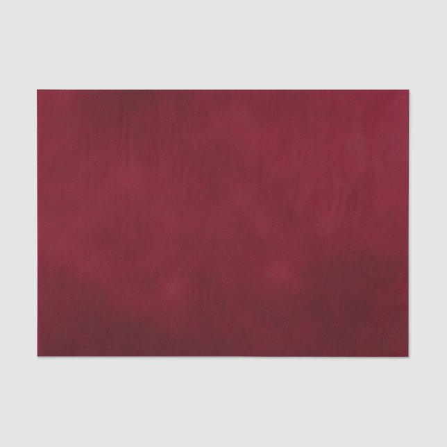 Burgundy Smudge Colour Tissue Paper (Front)
