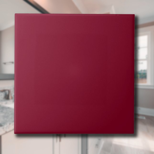 Burgundy Solid Colour | Classic | Elegant Tile (Creator Uploaded)