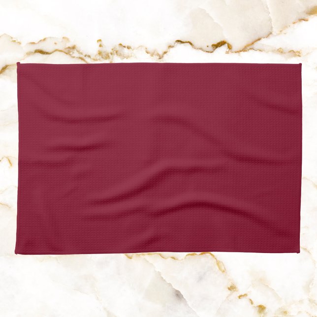 Burgundy Solid Colour Kitchen Towel (Creator Uploaded)