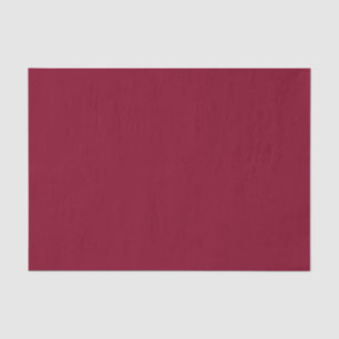 Burgundy Solid Colour Tissue Paper