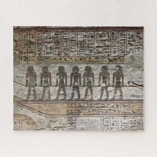 Burial Chamber Art Egypt Jigsaw Puzzle