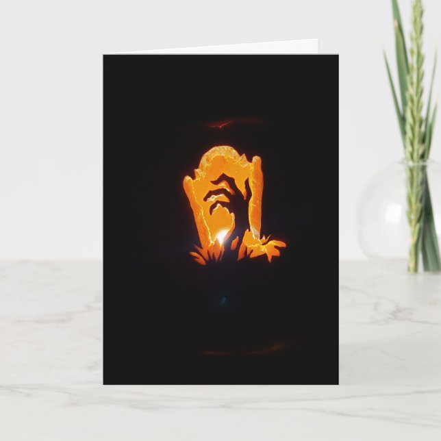 “Buried Mind" Hallowe’en Card (Front)