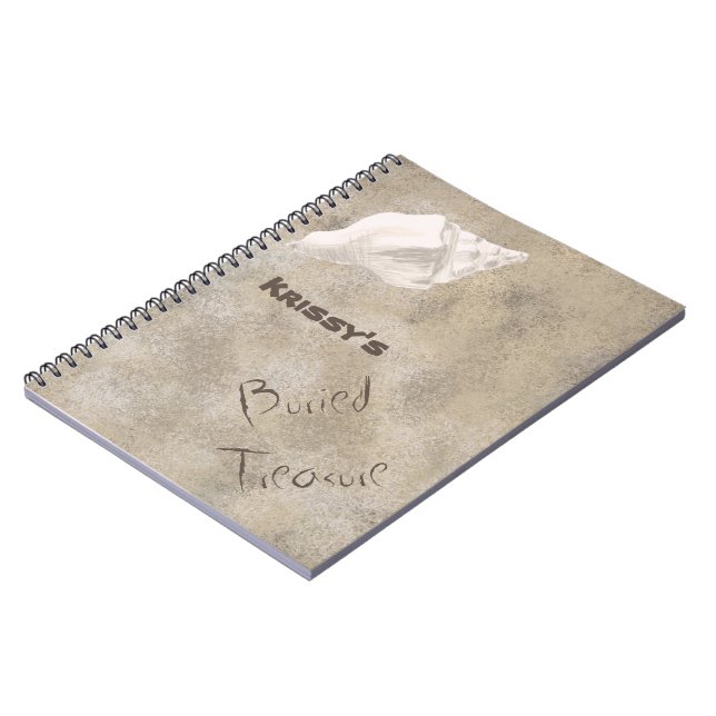 Buried Treasure ~Customizable~ Notebook (Left Side)