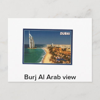 Burj Al Arab view Postcard