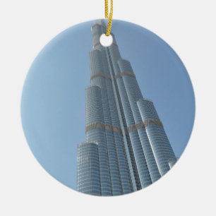 Burj Khalifa 3 Ceramic Ornament